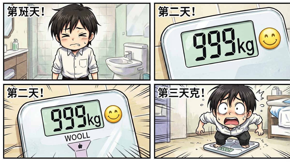 这秤……是不是有什么问题？！
