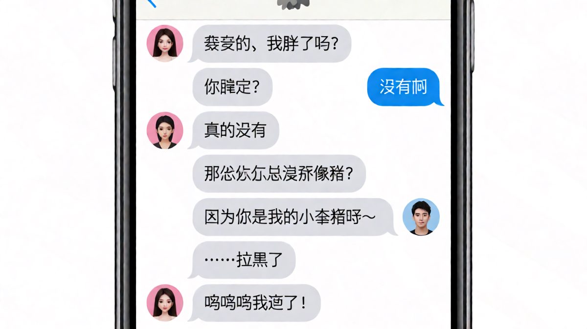 送命题第1集：「我胖了吗」的终极翻车现场