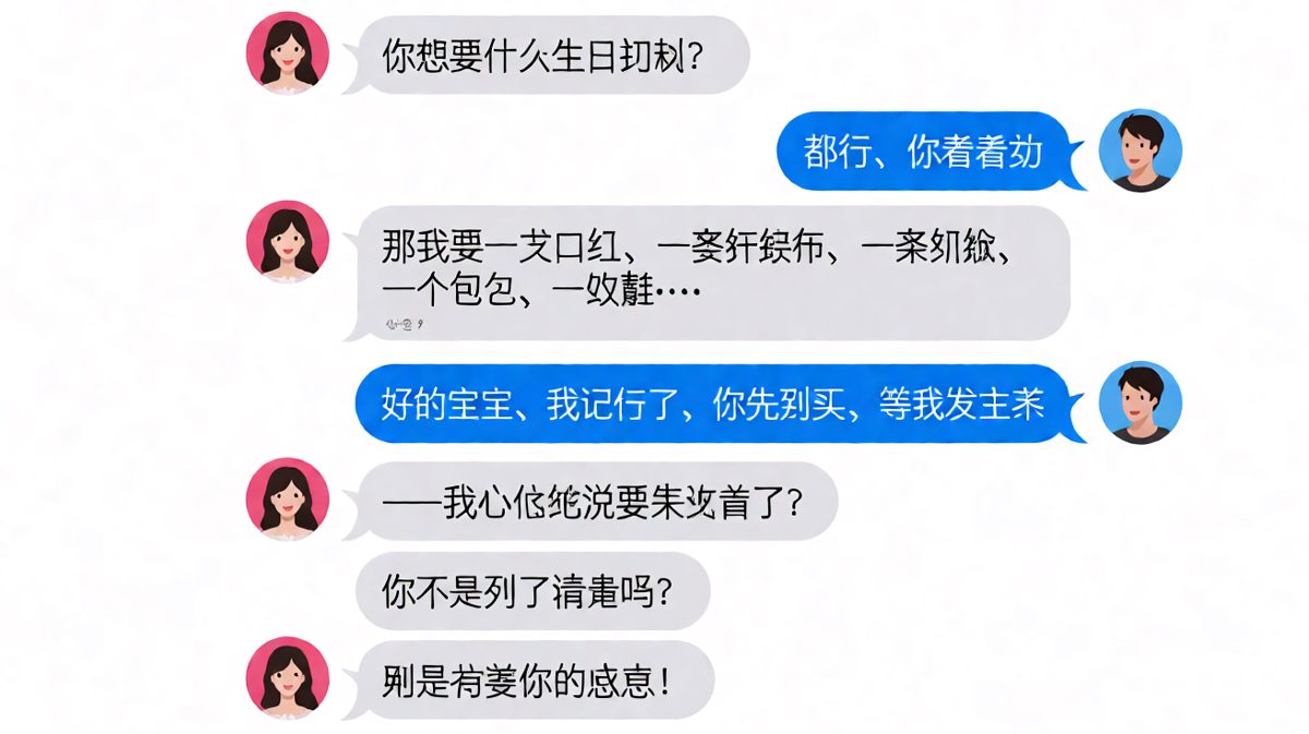 送礼物的正确打开方式：列表变翻车现场