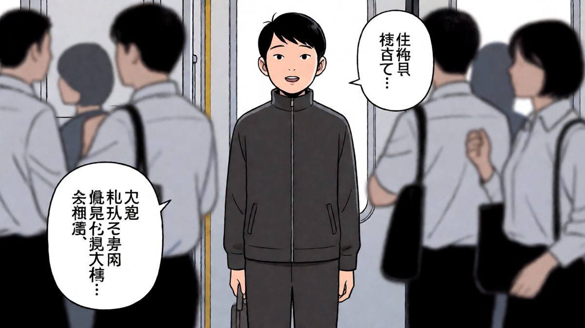 早高峰地铁，主角被挤成了一张'饼'