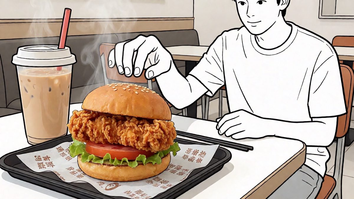 美食当前，男主的减肥决心开始动摇