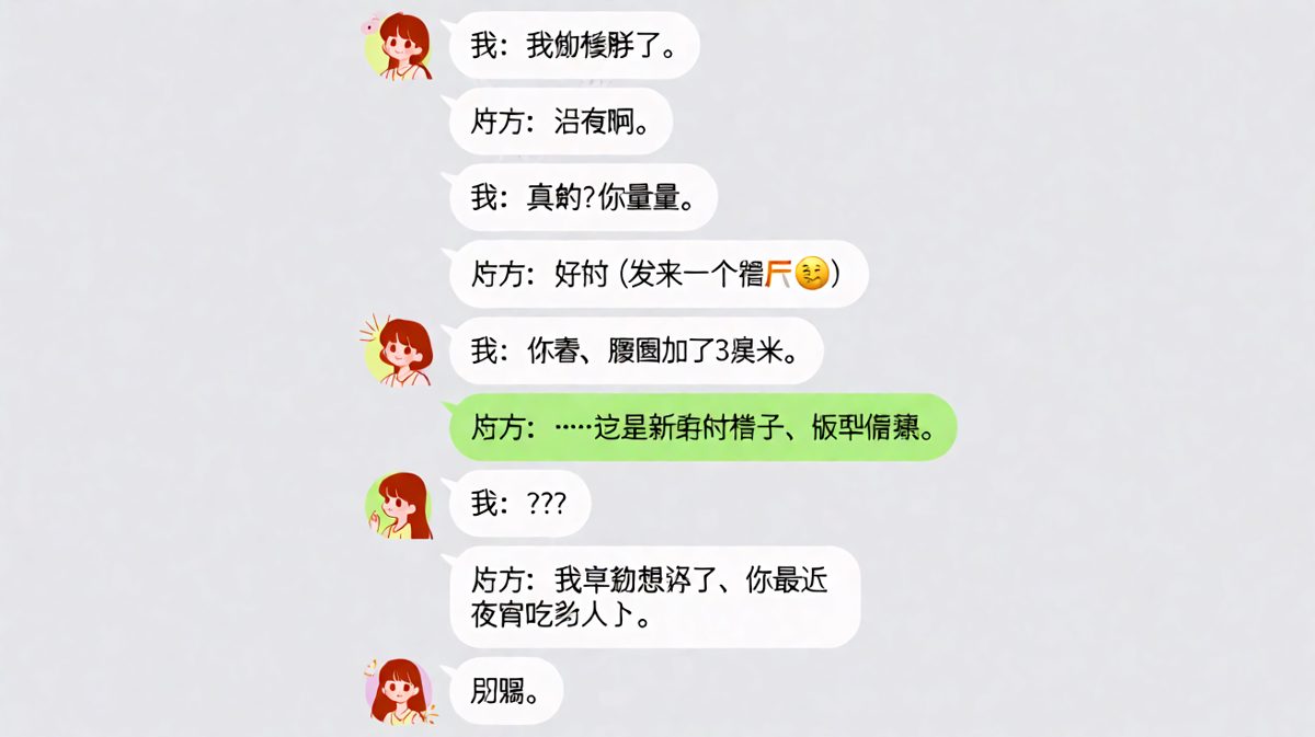 本想求安慰，结果被扎了一刀