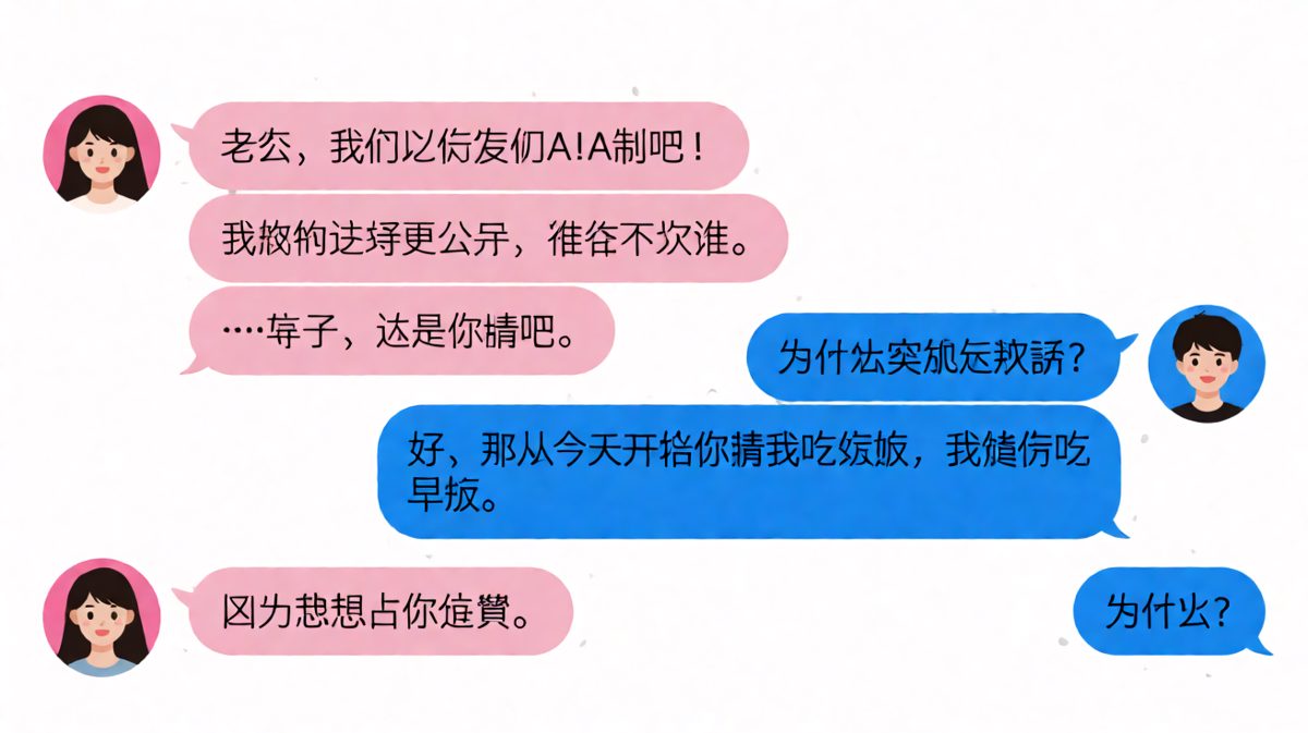 AA制的浪漫反转，原来是想蹭饭