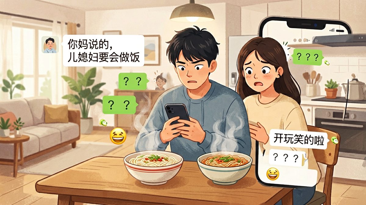 用'见家长'吓唬对象，结果反转太狠