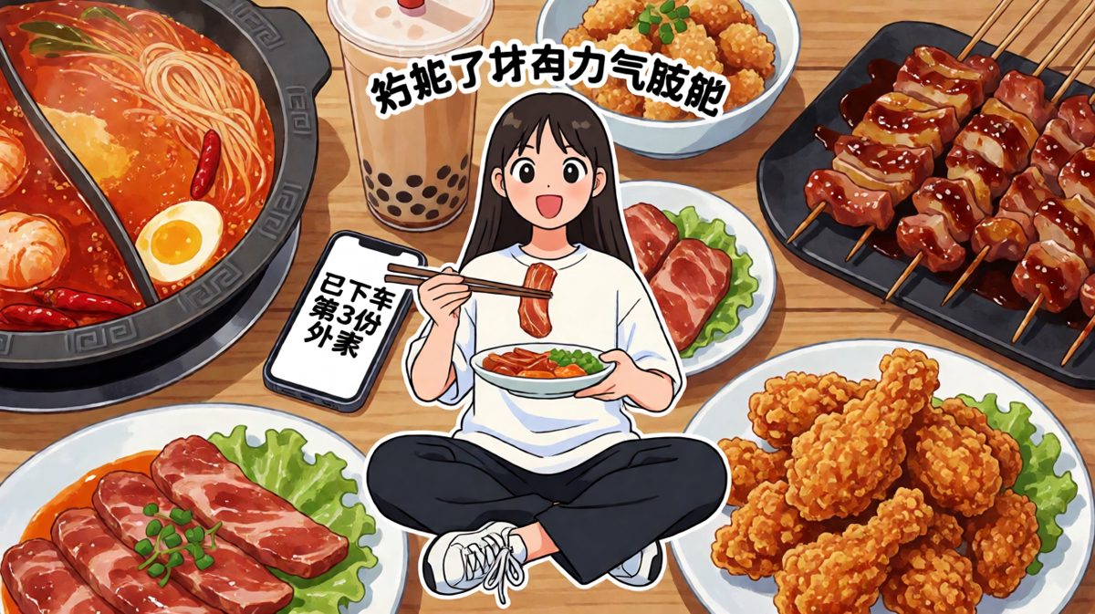 干饭人的餐桌就是战场，谁抢到最后一块肉谁就是王。