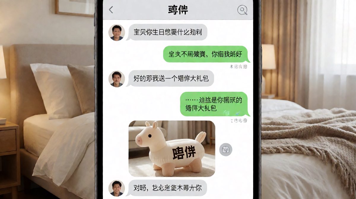 直男的''陪伴''真的是离谱他妈给离谱开门