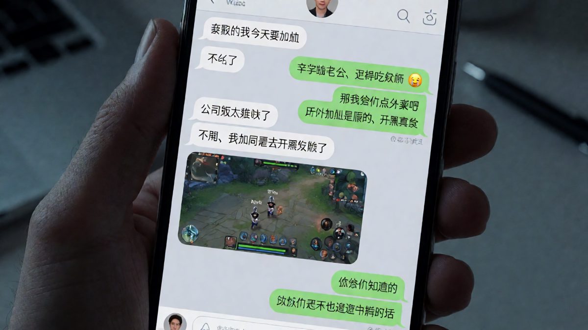 加班是假的，开黑才是真的