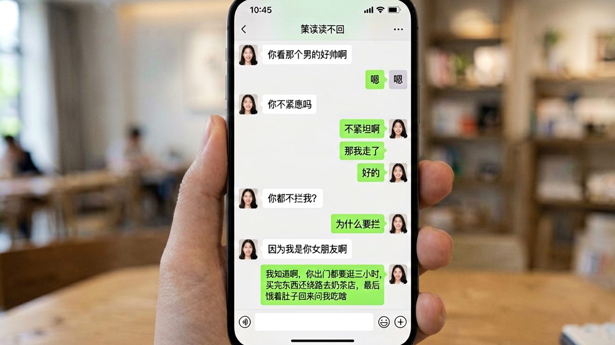 女生炫耀帅哥反被男生精准预判行程