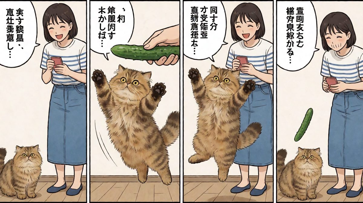 波斯猫：地上有怪物！