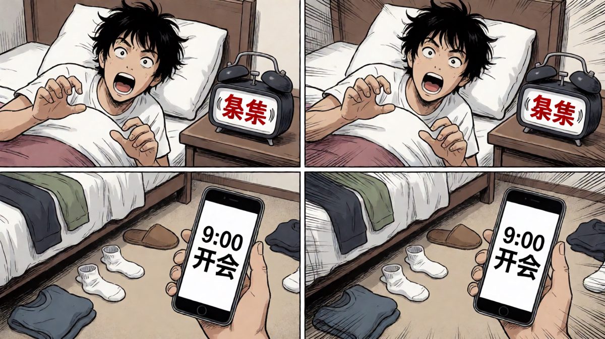 什么！！已经八点半了？！