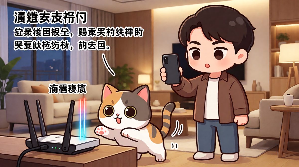 猫咪：这个会发光的盒子一定藏着秘密！