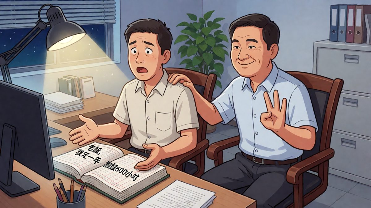 加班六百还是六百块