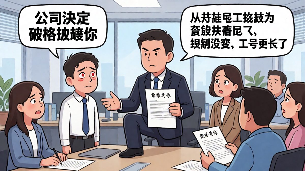 破格提拔成资深基层