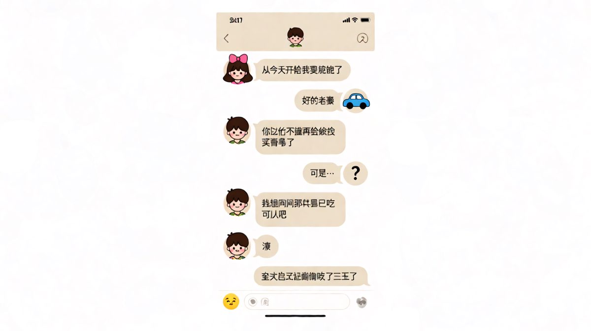 减肥路上的求生欲：想吃零食的男生瑟瑟发抖