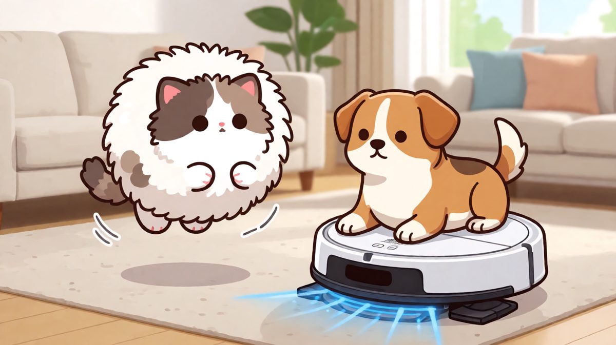 猫：那是什么怪物！狗：那是我的新坐骑，你真没见过世面。
