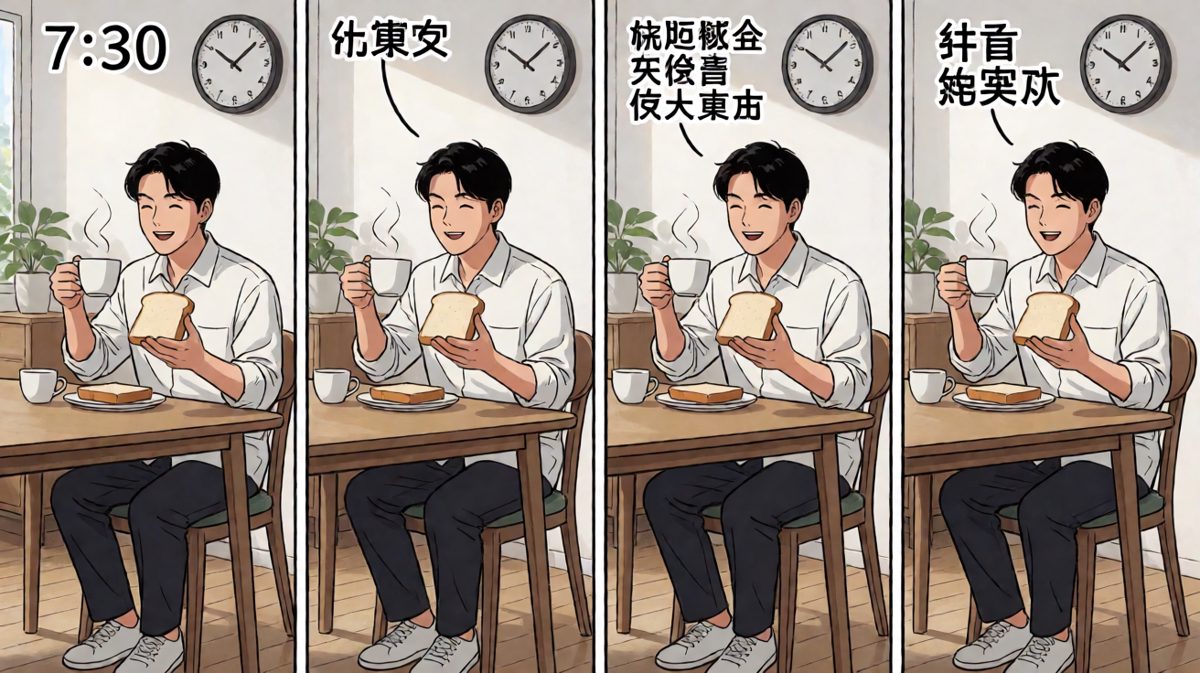 早餐？等我再眯五百年