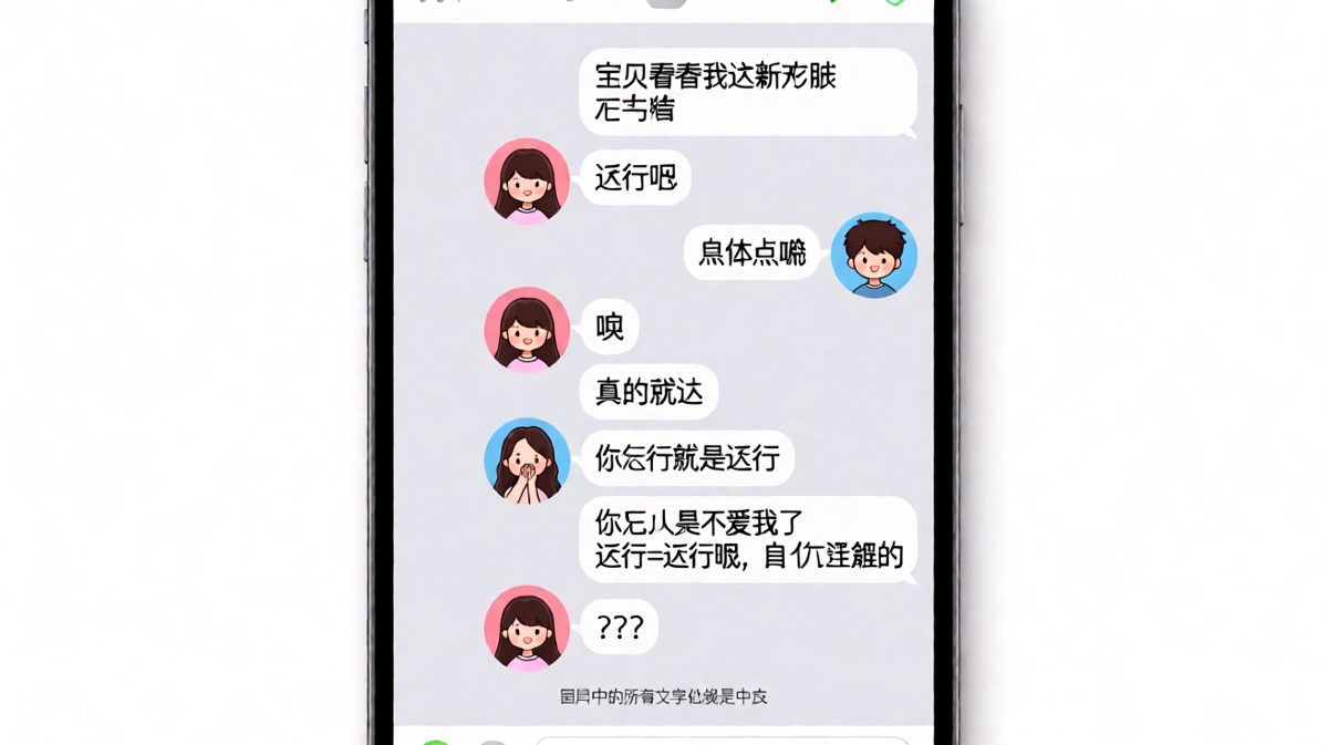 一个'还行'引发的血案，女生用最简短的回答让对方怀疑人生