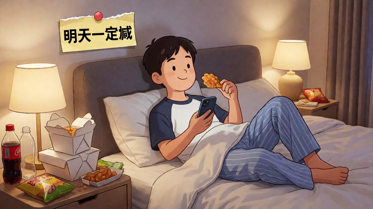 深夜复盘：明天一定减（flag已立）