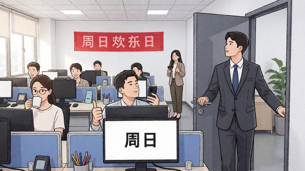 ……今天不是周日吗？
