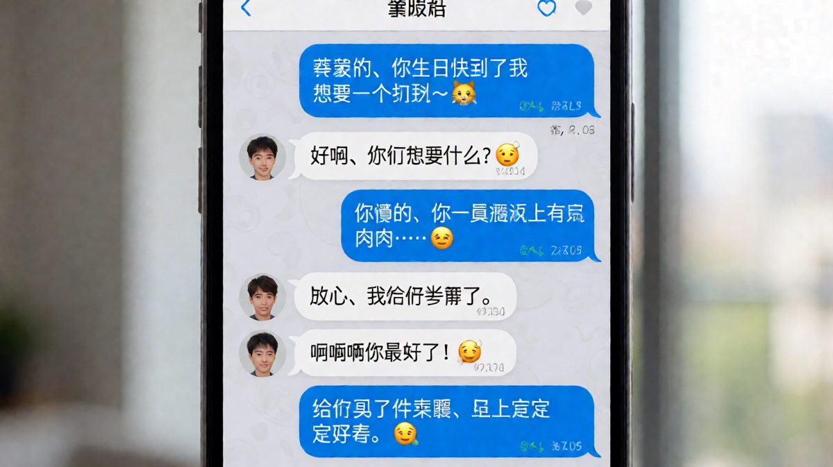 男友的生日礼物是「束腰」，全程都是套路