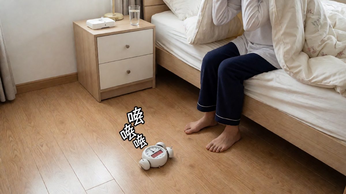 闹钟虽碎，斗志犹存——继续嗡嗡嗡。