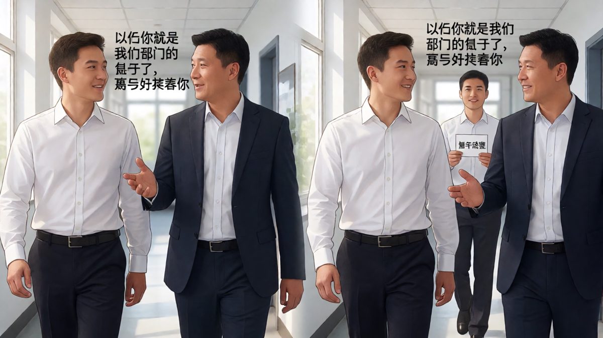 老板说我要重点培养你，转身对下一个人说了同样的话——骨干批发的老板。