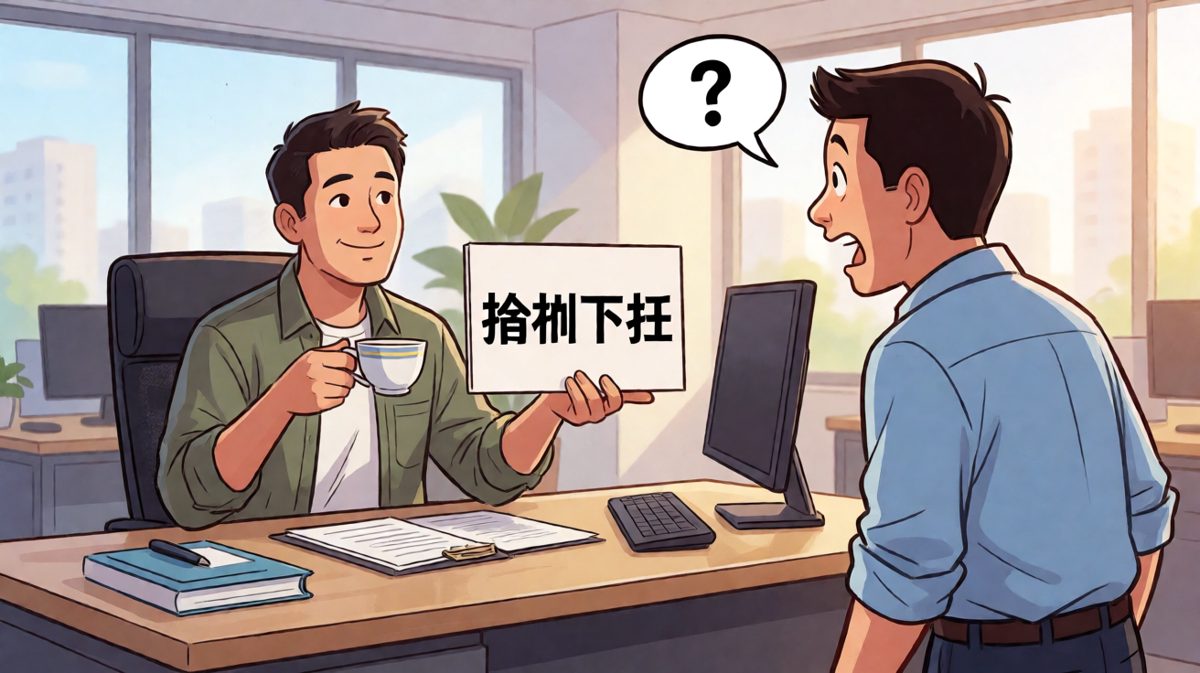 员工忐忑地问'老板，这周末又要加班吗？'老板淡然一笑：'加什么班，下班！'