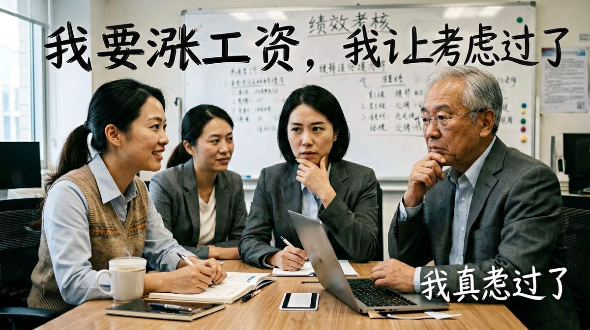 老板说考虑好了，反转——考虑的是考虑要不要开除他，而不是涨工资