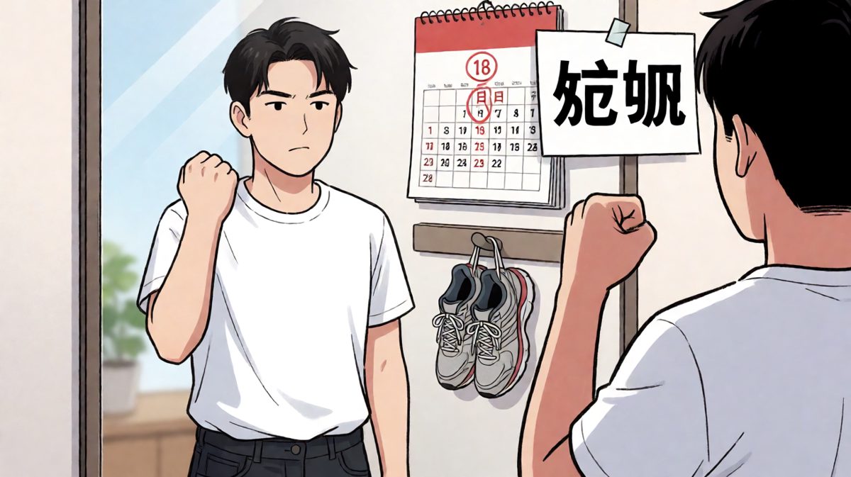 立flag：从今天开始减肥！