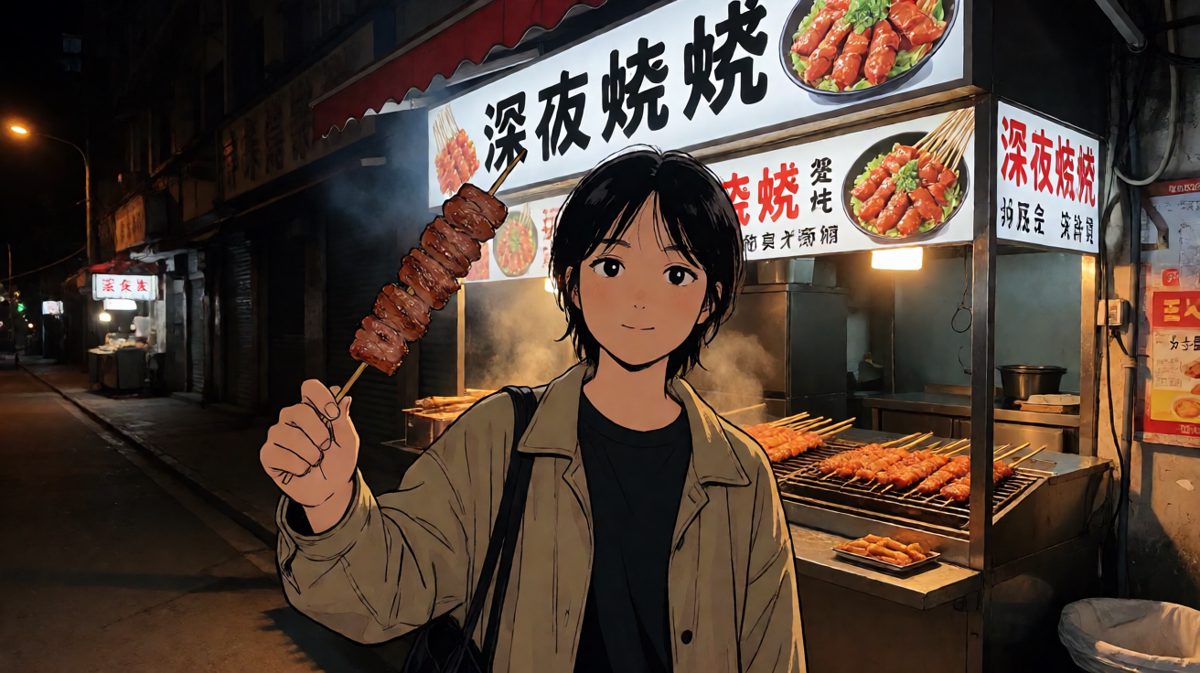 咦？有烧烤哎……