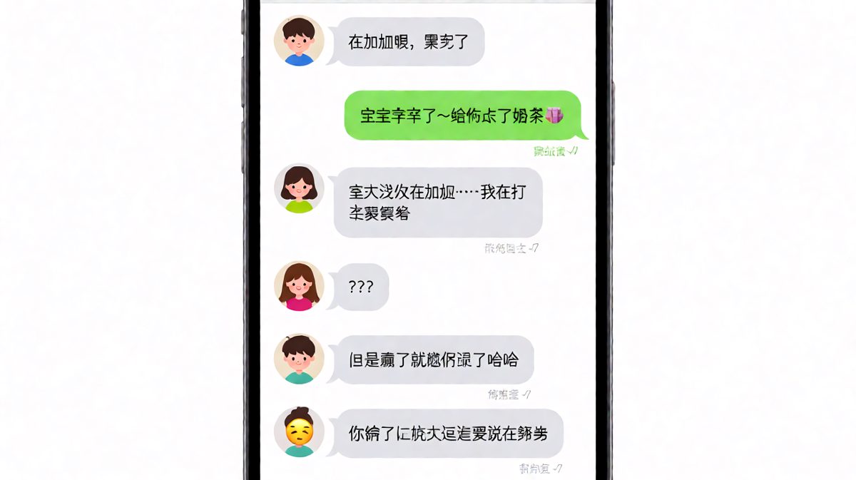 男生装忙被拆穿，原来是在打游戏还自我安慰