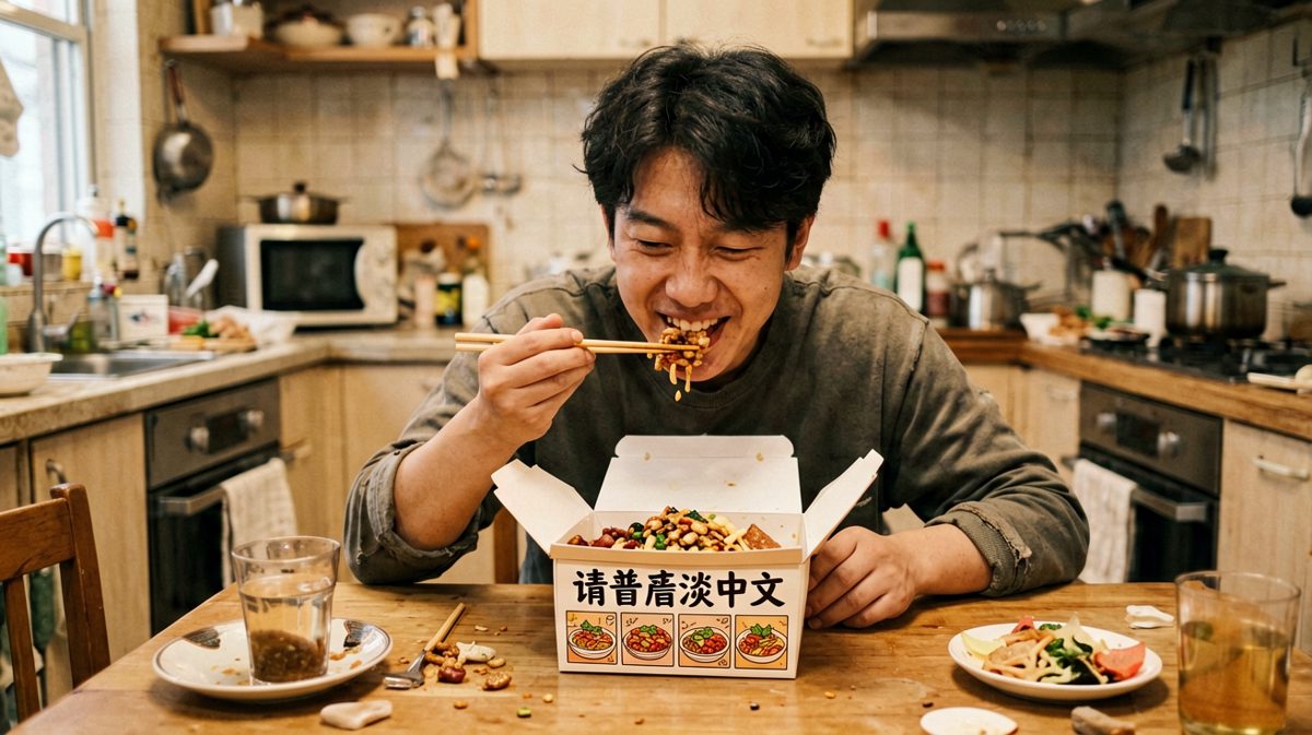 ……果然，还是点外卖最香。