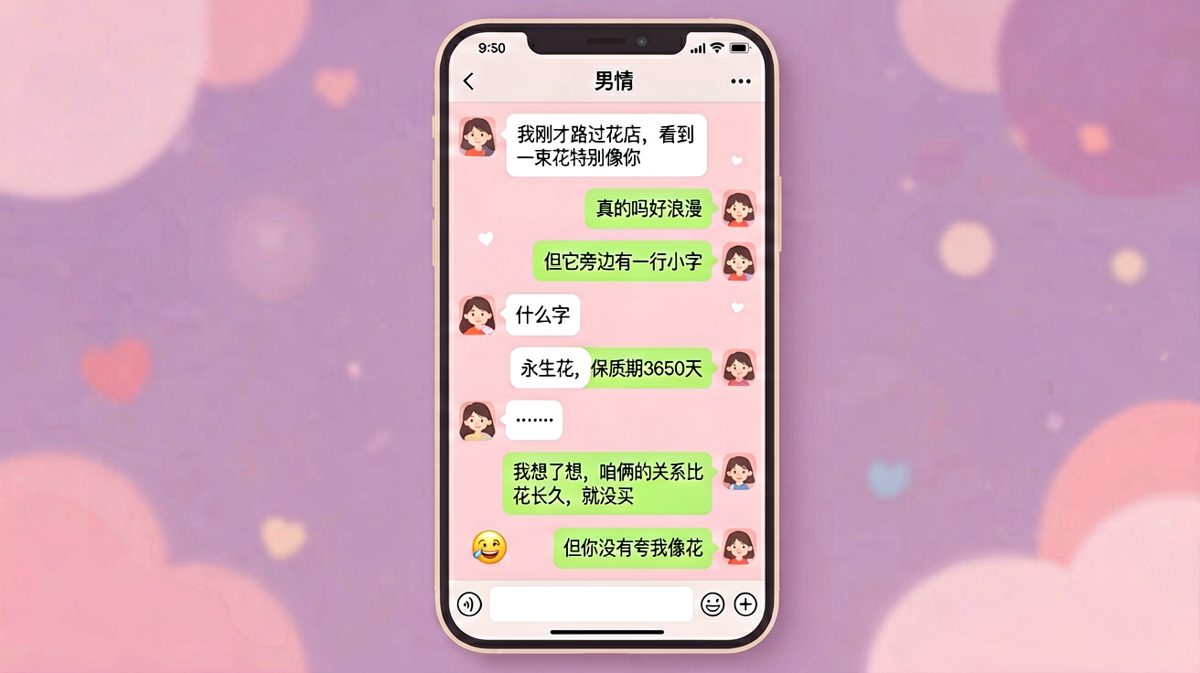 直男的浪漫，永远能精准踩在雷点上又绕回来