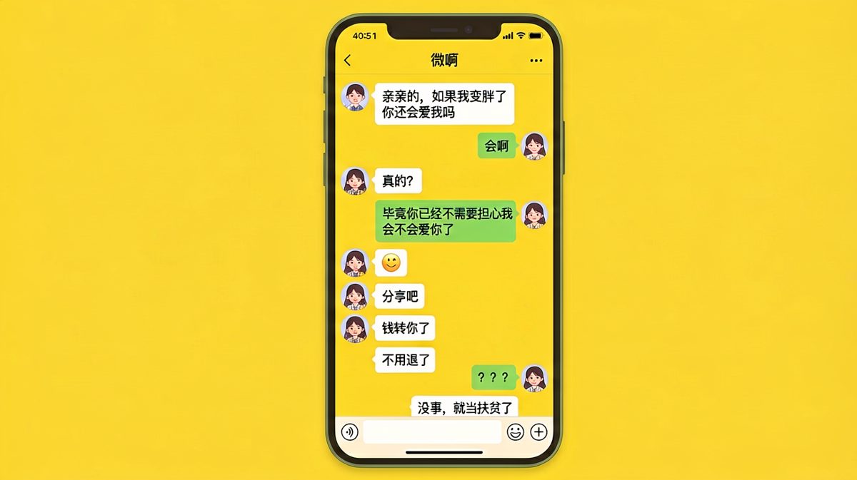 当女朋友的送命题，男朋友的回答总能致命