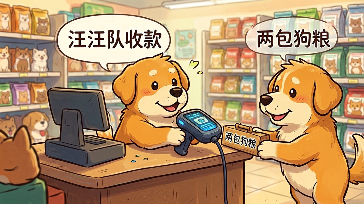 汪星人自己的便利店，概不赊账