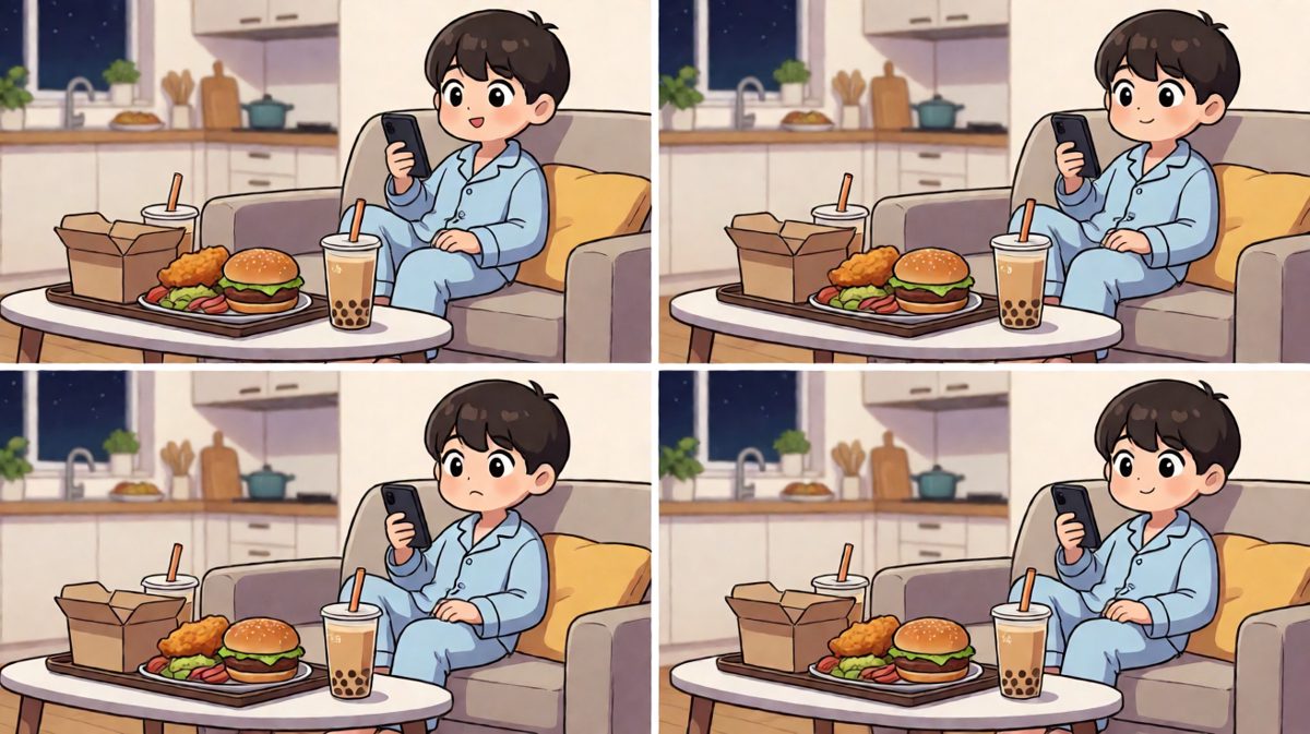 算了，还是外卖香……