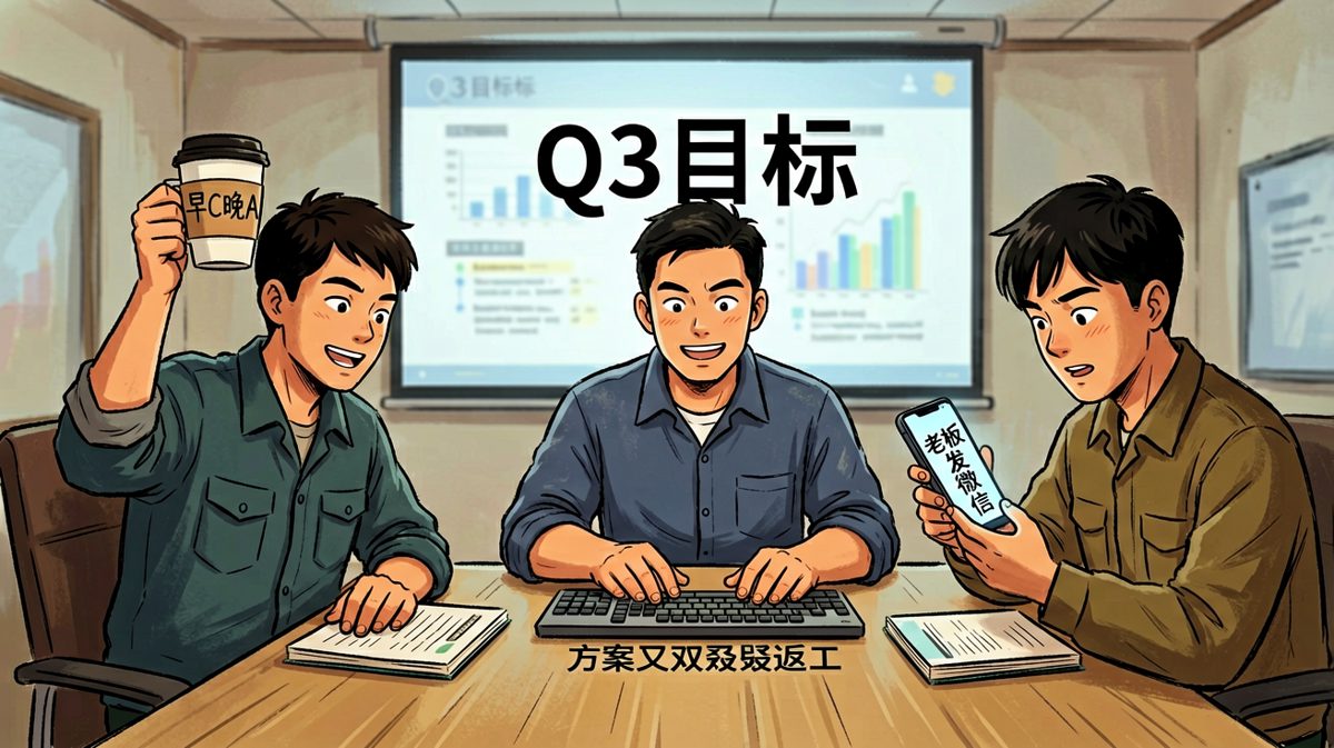 打工人会议三件套，一套比一套惨