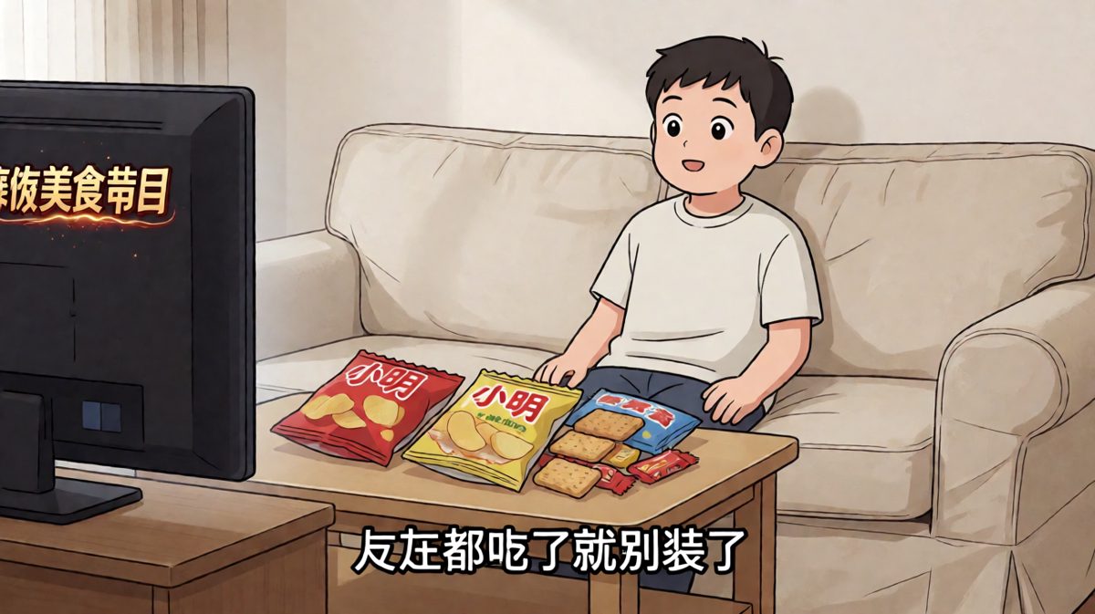 算了，吃饱了才有力气继续减肥，小明彻底放飞自我。