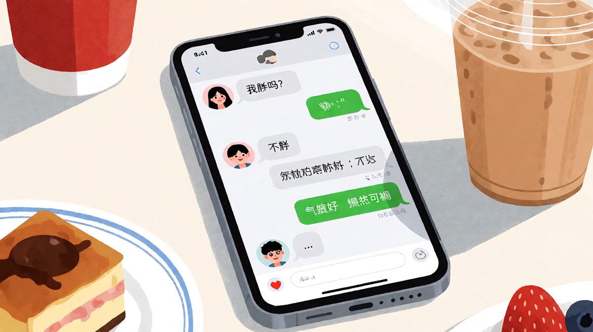 女生问胖不胖，男生无论怎么回答都是坑。