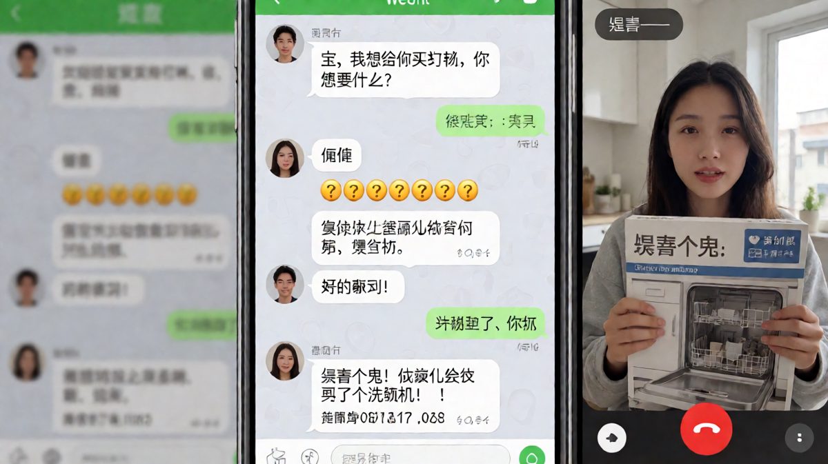 随便 = 洗碗机，男朋友的理解永远让人意外