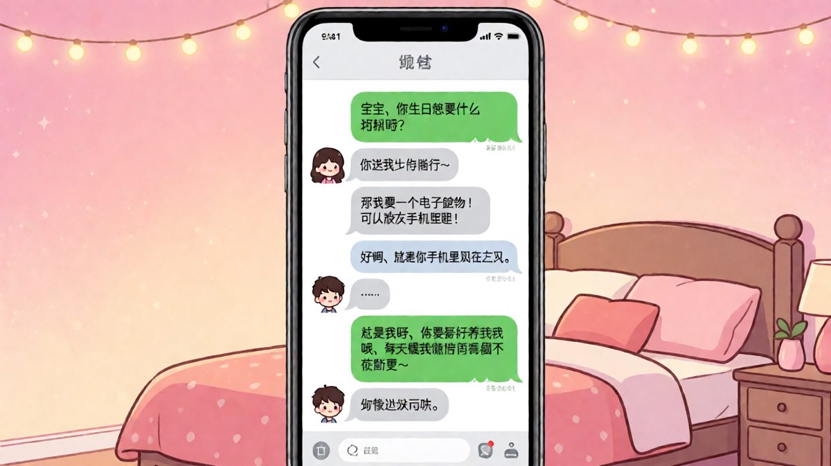 电子宠物就是你本人，男生被套路了