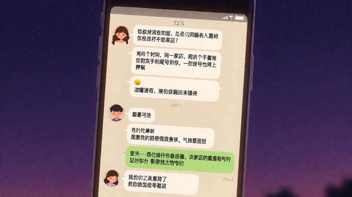 从'抓包危机'到'甜蜜反转'，全靠最后一句救场。