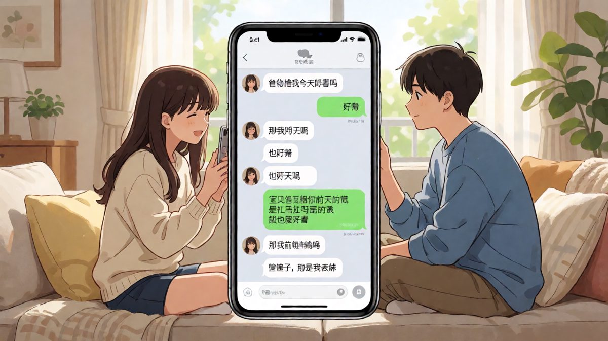 女生连环拷问今天昨天前天，结果对方根本不是本人
