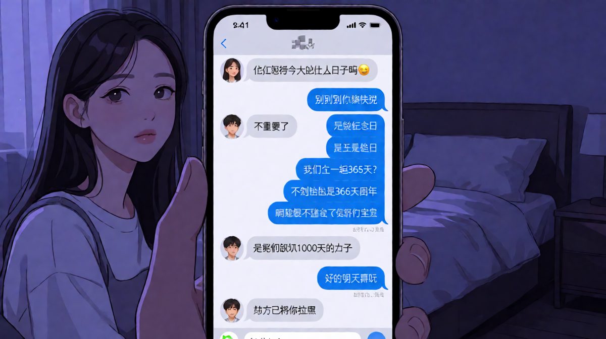 男生面对重要日期的三连'不知道'直接导致微信拉黑
