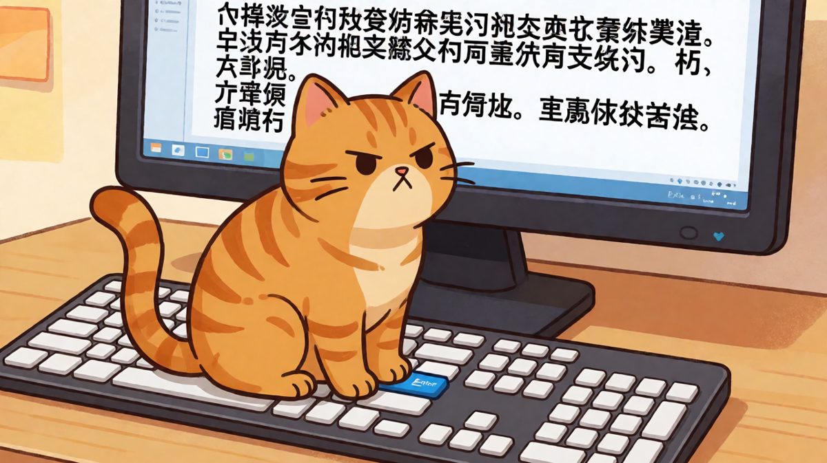 当代打工人猫的真实写照：不是在摸鱼，就是在摸键盘