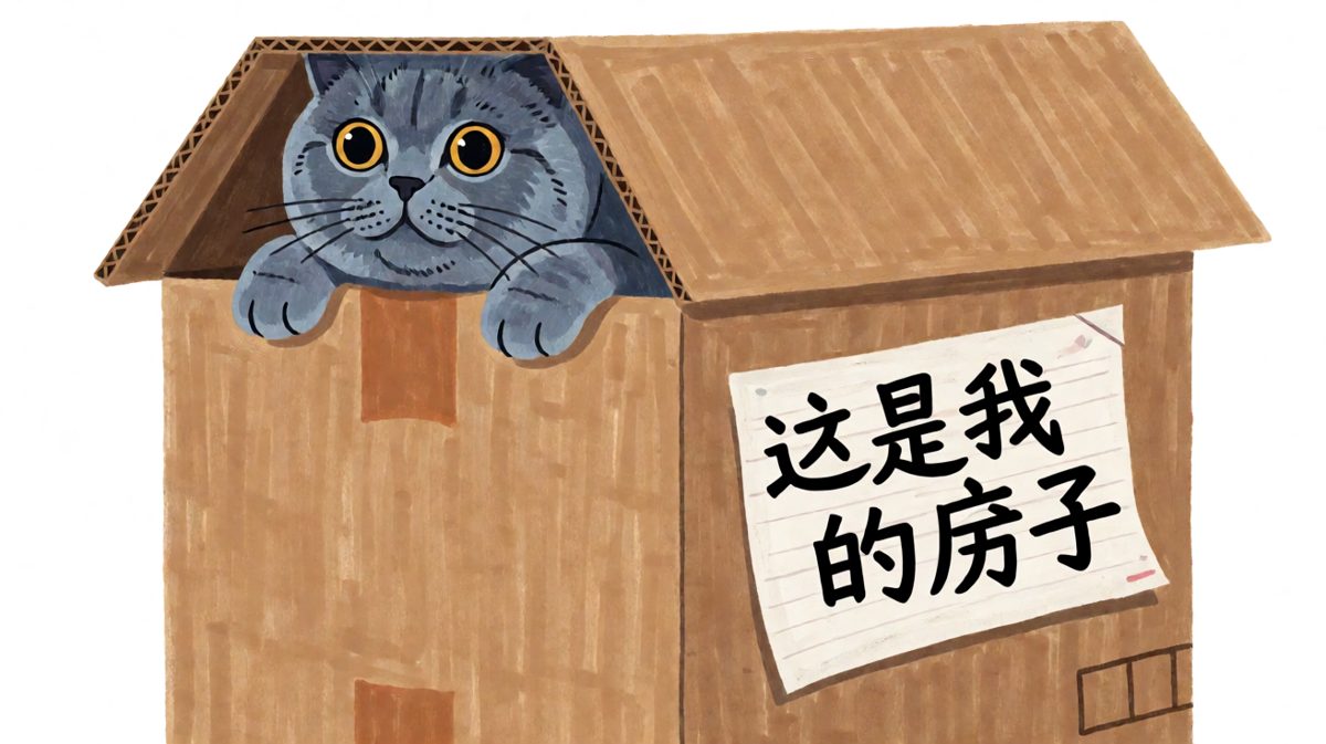 只要纸箱够大，什么都能装下我的尊严