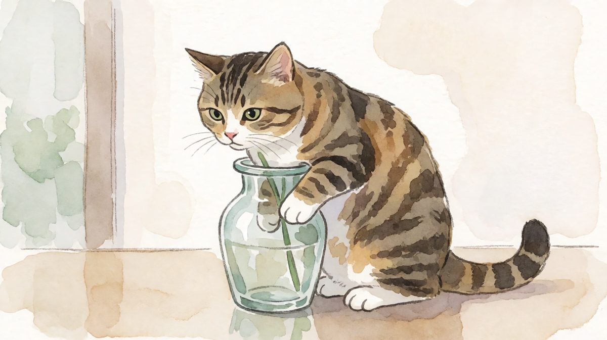 猫咪的自信：我能钻进去→卡住了→谁来救救我