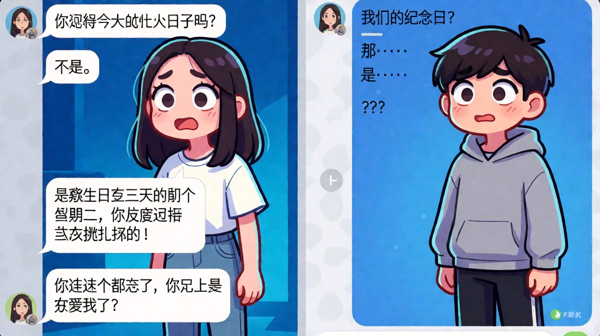 纪念日陷阱的反转暴击