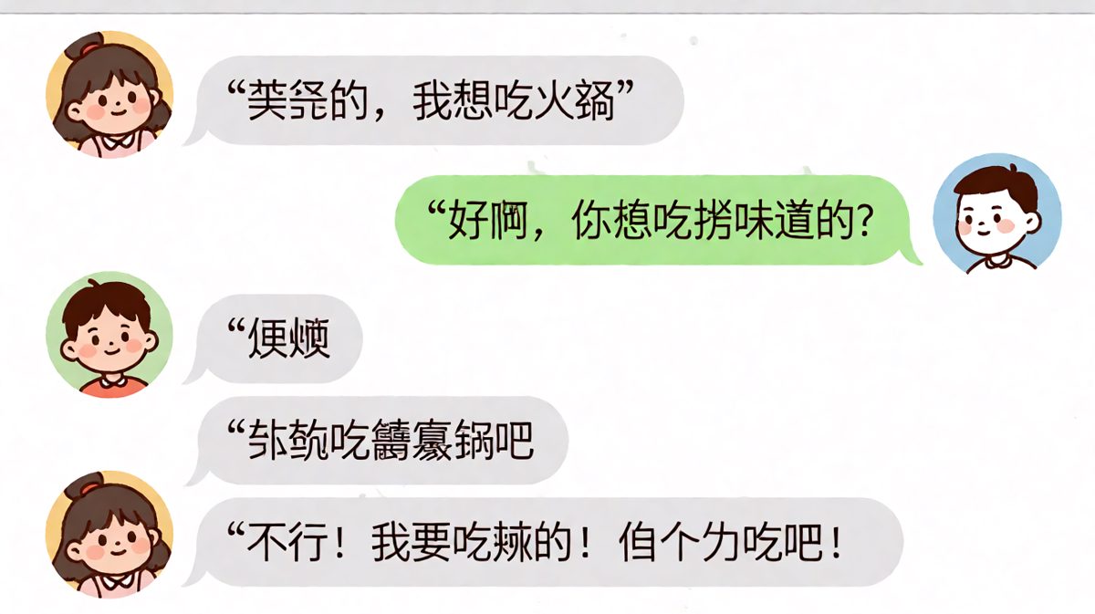 女生说想吃火锅，点餐时一句'随便'让男友秒变'被抛弃'的人