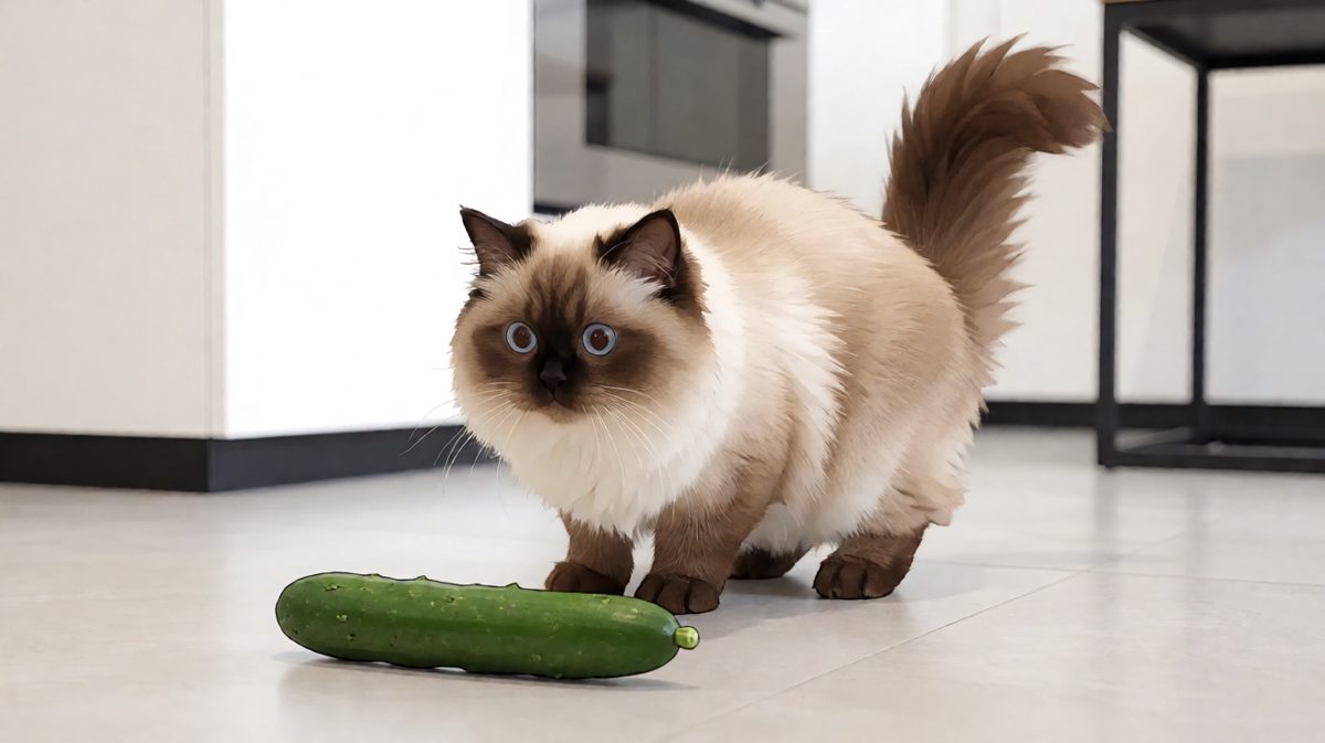 猫：哪里来的蛇！！！救命啊！！！